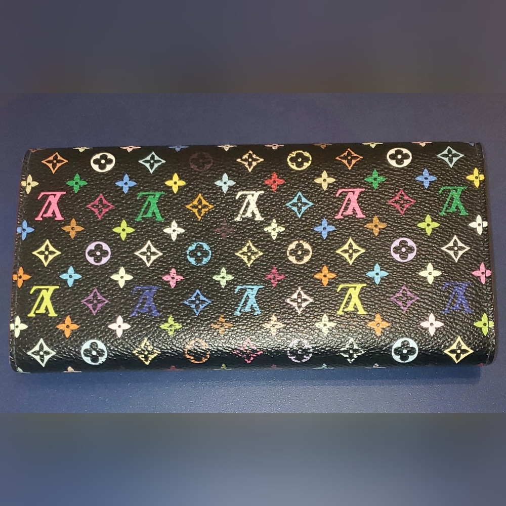 Louis Vuitton Murakami Sarah Wallet- Vintage & Authentic - Picture 2 of 14